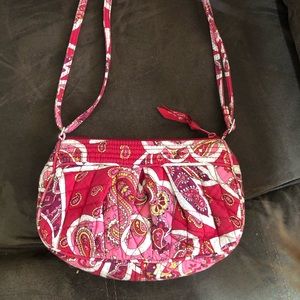 Mini Red Vera Bradley Paisley Purse